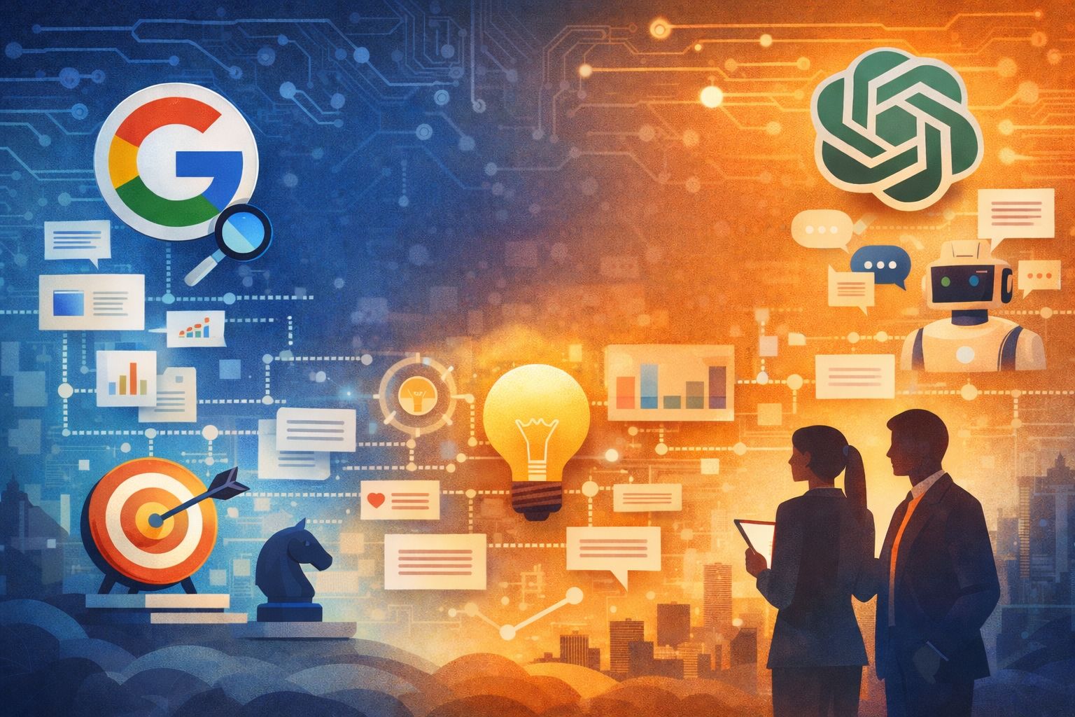 content strategy per google e chatgpt