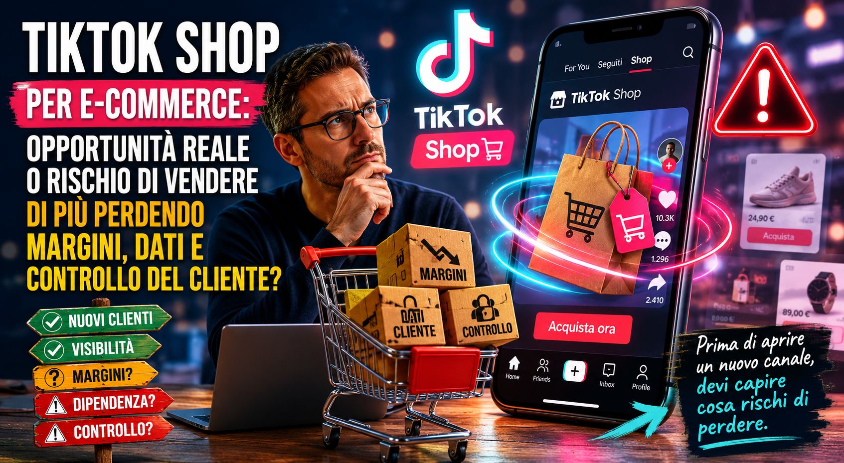 TikTok Shop per e-commerce