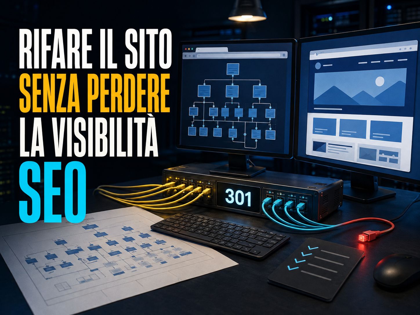 Rifare il sito senza perdere posizionamento